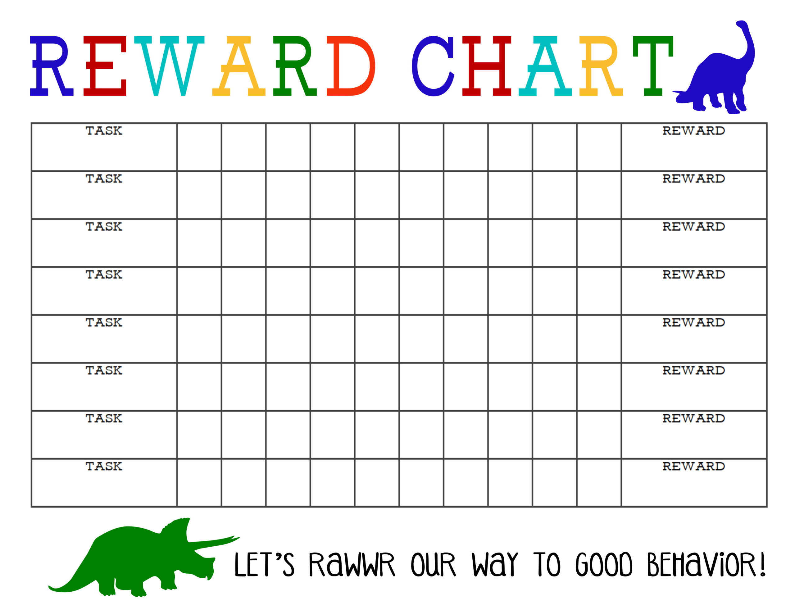 03Bb3 Child Reward Chart Template | Wiring Library For Blank Reward Chart Template