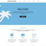 10+ Best Free Blank Website Templates For Neat Sites 2020 for Html5 Blank Page Template