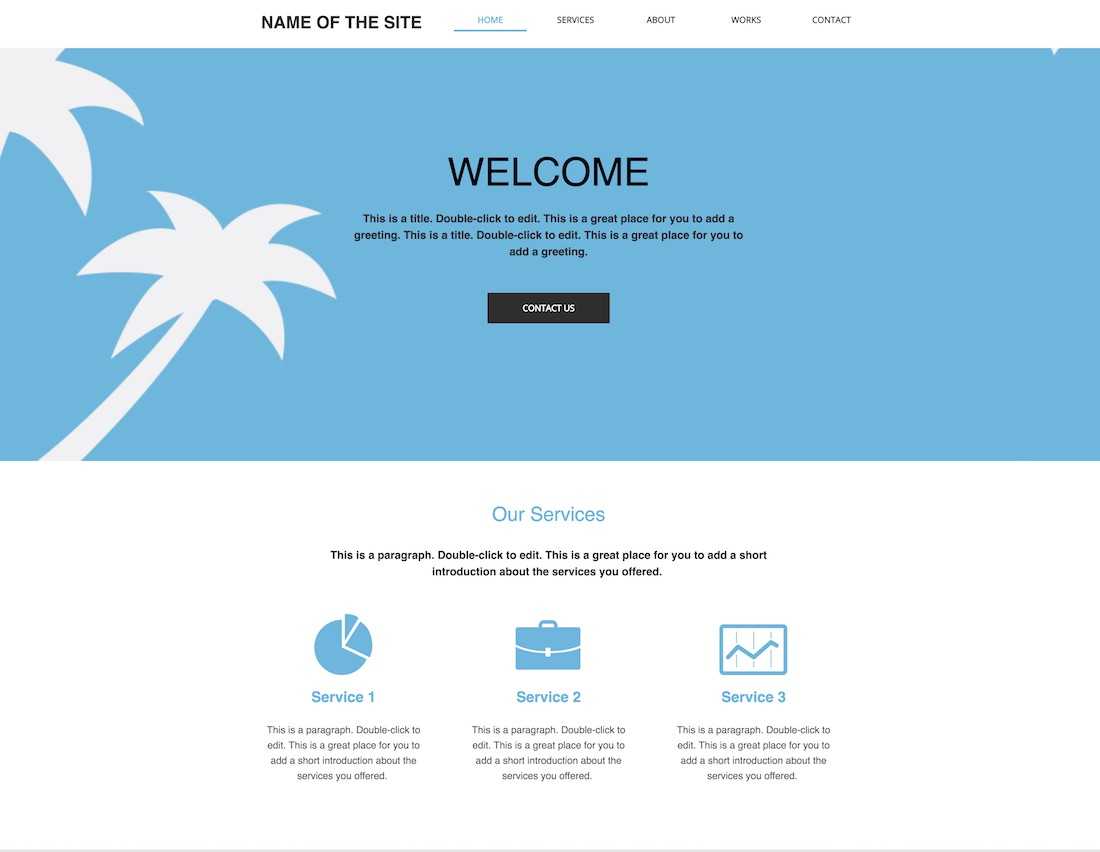 10+ Best Free Blank Website Templates For Neat Sites 2020 For Html5 Blank Page Template