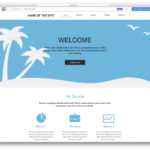 10+ Best Free Blank Website Templates For Neat Sites 2020 Throughout Html5 Blank Page Template