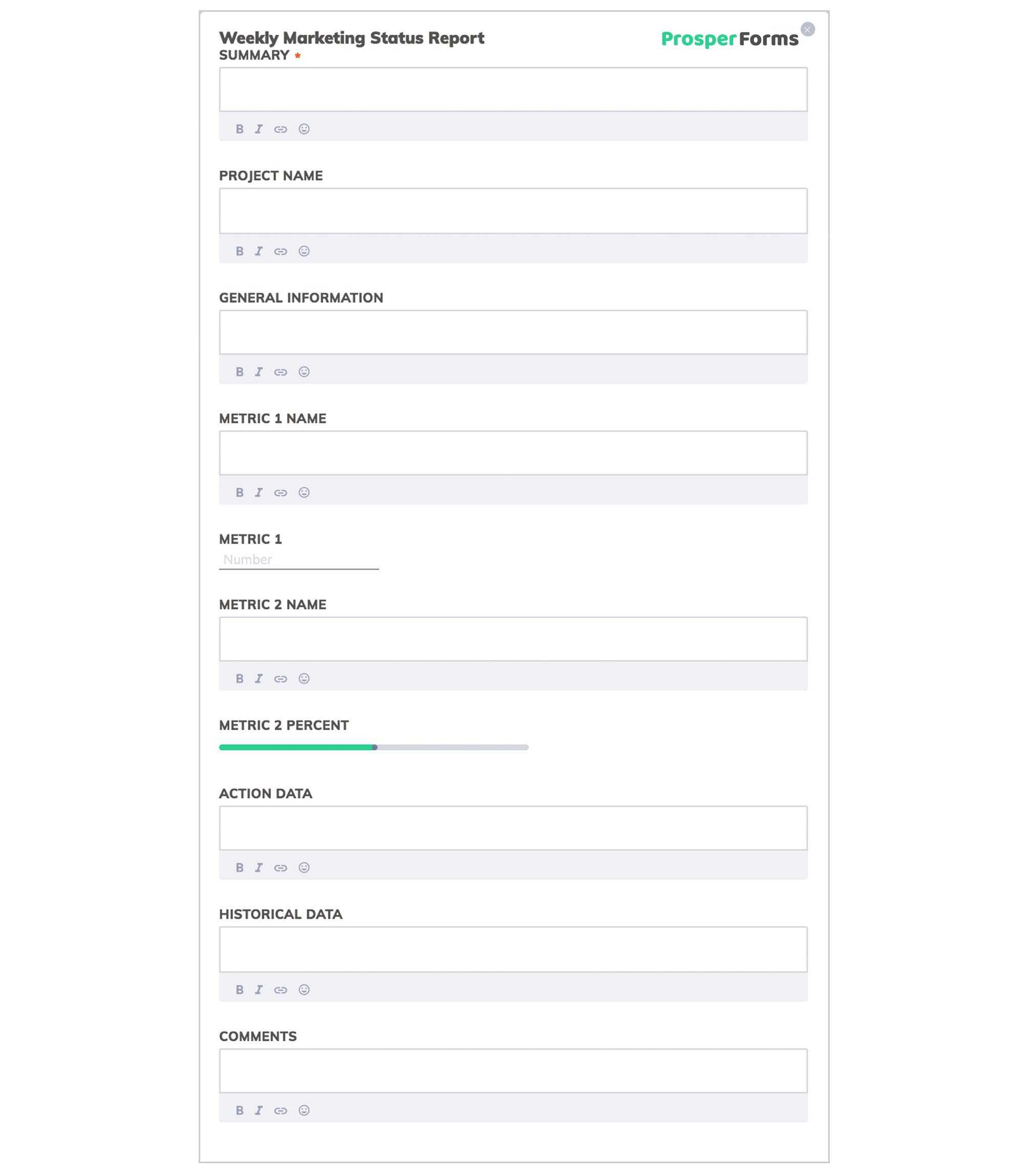 10 Outstanding Templates Of Weekly Reports | Free Download Throughout Marketing Weekly Report Template