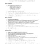 12+ Harassment Investigation Checklist Examples – Pdf Pertaining To Hr Investigation Report Template