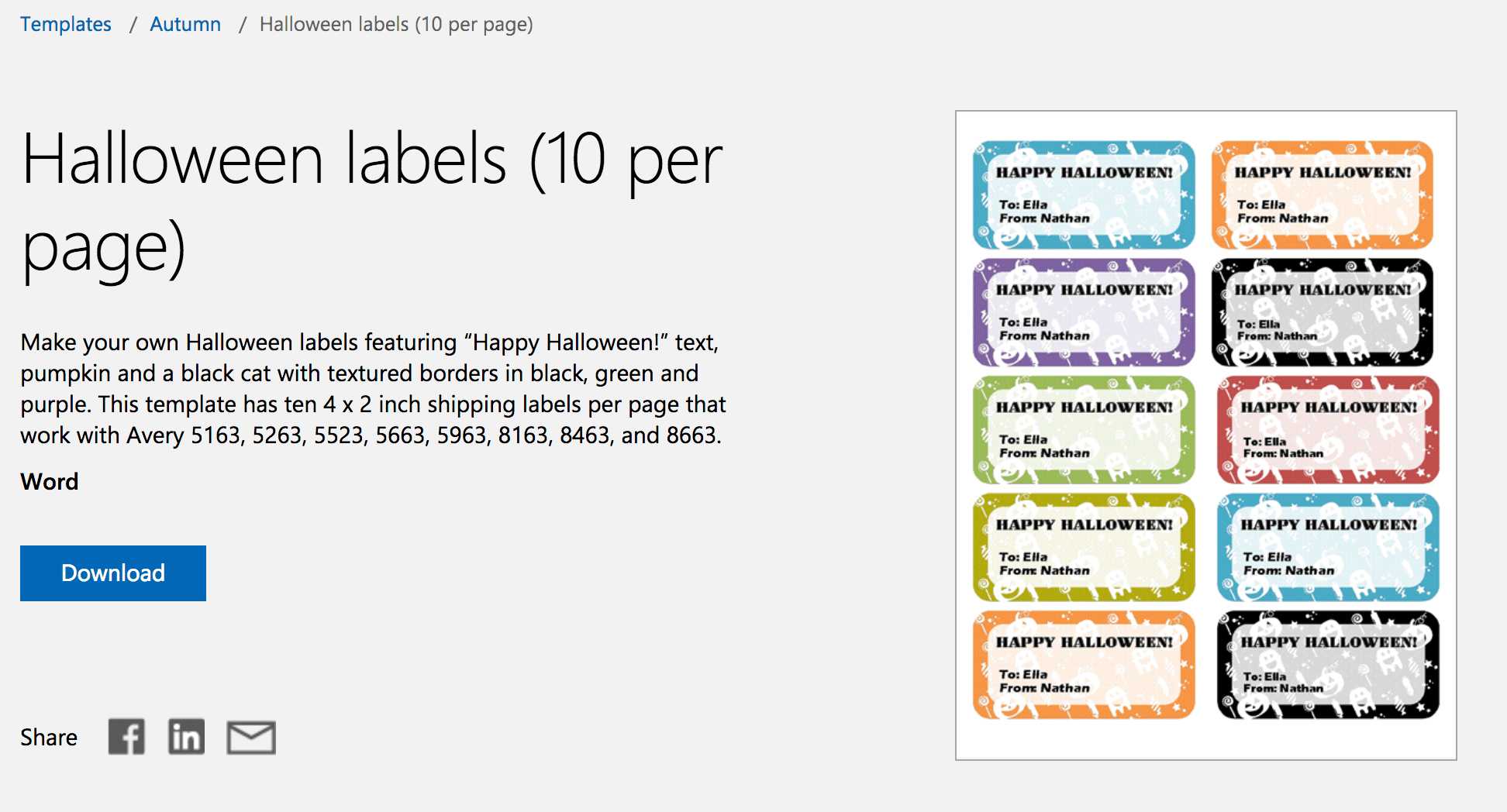 12 Label Templates | Radaircars Within Free Label Templates For Word