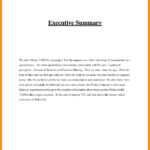 12 Sample Executive Summary For Report | Radaircars Pertaining To Executive Summary Report Template
