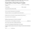 12+ Software Project Proposal Examples – Pdf, Word | Examples In Software Project Proposal Template Word