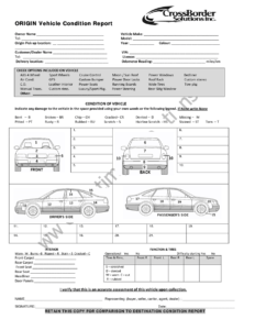 12+ Vehicle Condition Report Templates - Word Excel Samples regarding Truck Condition Report Template