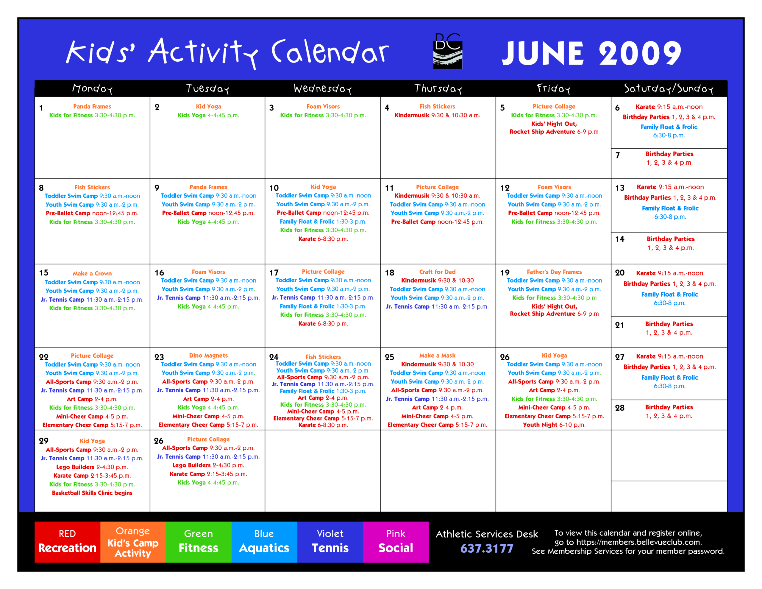 14 Blank Activity Calendar Template Images - Printable Blank Pertaining To Blank Activity Calendar Template