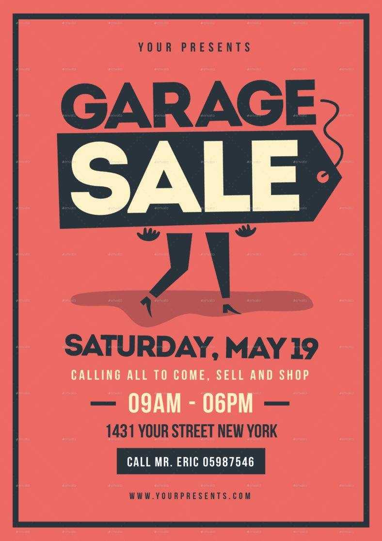 14+ Garage Sale Flyer Designs & Templates – Psd, Ai | Free Within Garage Sale Flyer Template Word