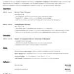 15+ Blank Resume Templates & Forms To Fill In And Download Regarding Free Blank Cv Template Download
