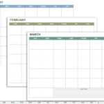 15 Free Monthly Calendar Templates | Smartsheet Pertaining To Blank Activity Calendar Template