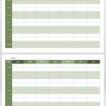 15 Free Weekly Calendar Templates | Smartsheet Intended For Blank Scheme Of Work Template