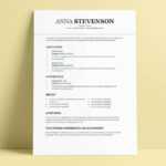 15+ Student Resume & Cv Templates To Download Now Pertaining To College Student Resume Template Microsoft Word