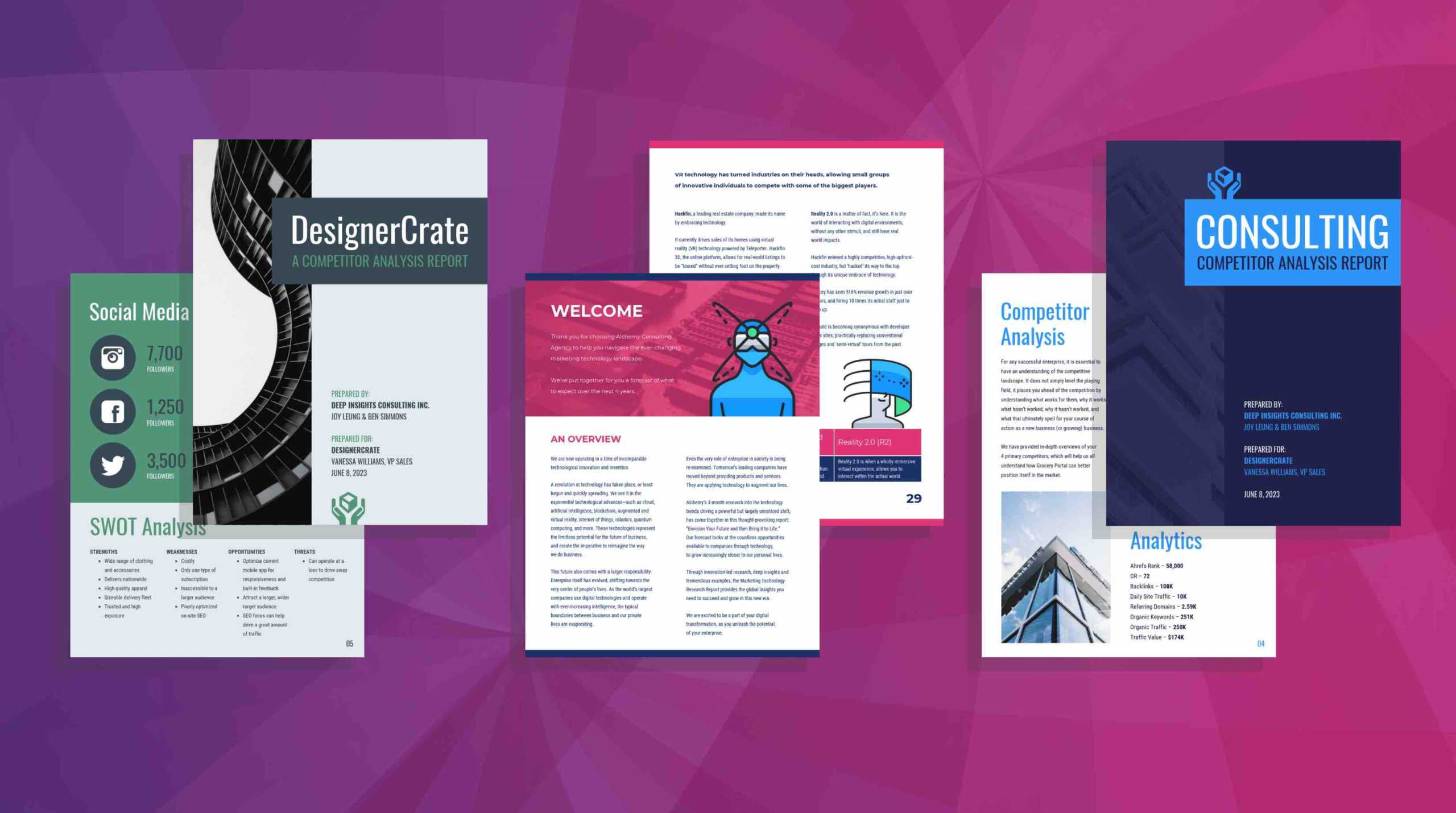 19 Consulting Report Templates That Every Consultant Needs Regarding Free Indesign Report Templates