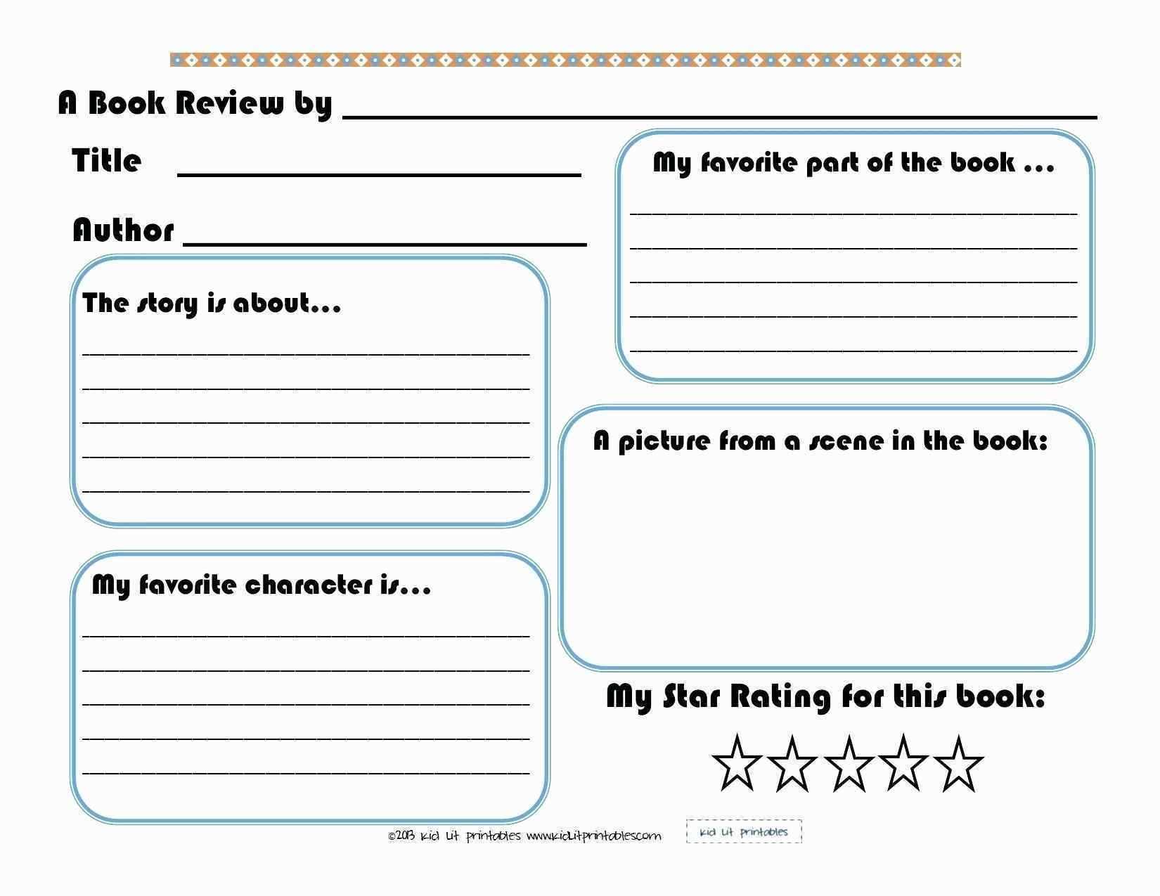 1St Grade Book Report Worksheets | Printable Worksheets And In 1St Grade Book Report Template