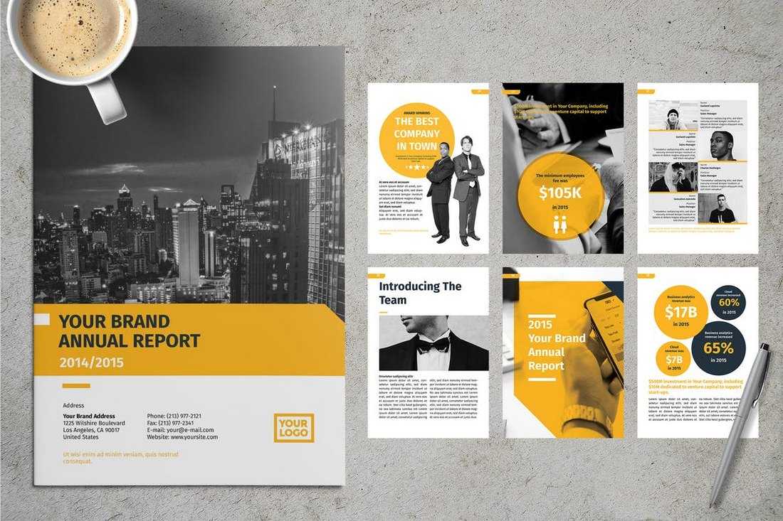20+ Annual Report Templates (Word & Indesign) 2019 - Do A Pertaining To Annual Report Template Word