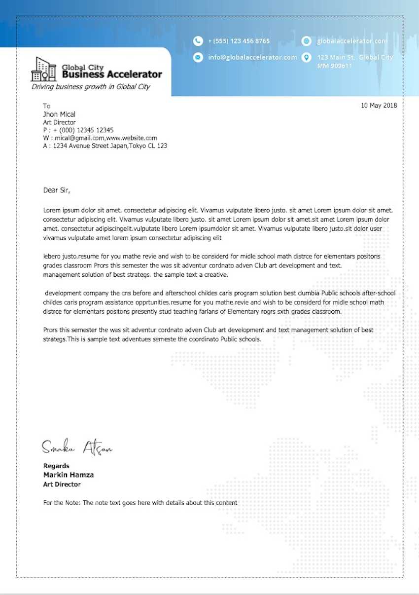 20 Best Free Microsoft Word Corporate Letterhead Templates Inside Headed Letter Template Word