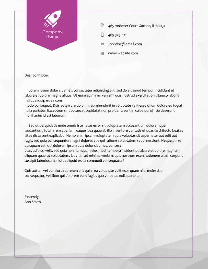 20 Best Free Microsoft Word Corporate Letterhead Templates Throughout Headed Letter Template Word