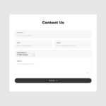 20 Free Awesome Bootstrap Contact Form Templates 2019 – Colorlib Intended For Enquiry Form Template Word