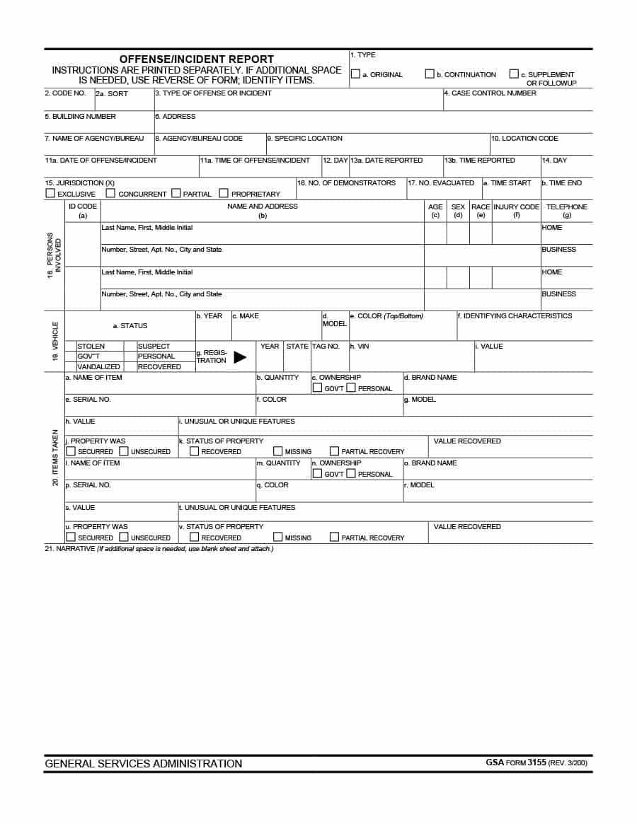20+ Police Report Template & Examples [Fake / Real] ᐅ Pertaining To Fake Police Report Template