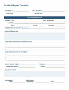 20+ Police Report Template &amp; Examples [Fake / Real] ᐅ within Crime Scene Report Template