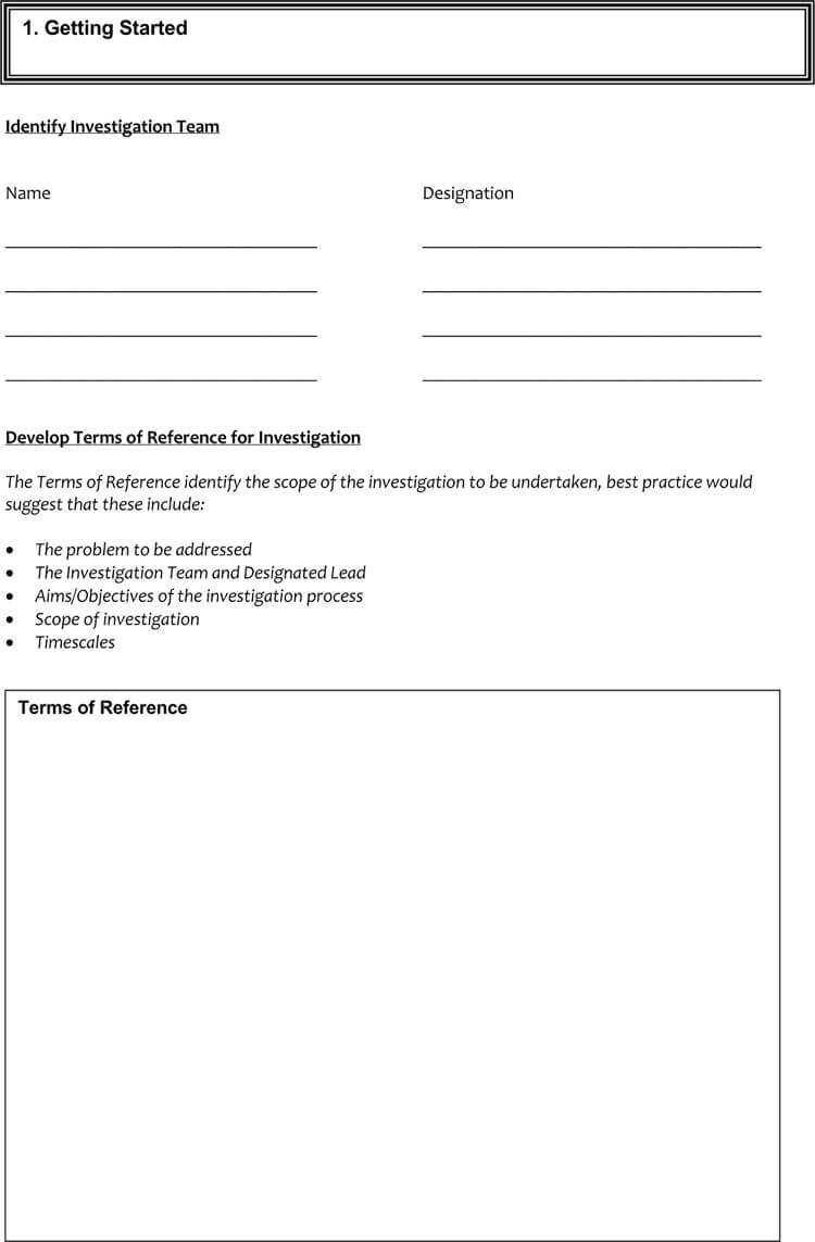 24+ Root Cause Analysis Templates (Word, Excel, Powerpoint Pertaining To Failure Investigation Report Template