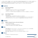 25 Resume Templates For Microsoft Word [Free Download] For Button Template For Word