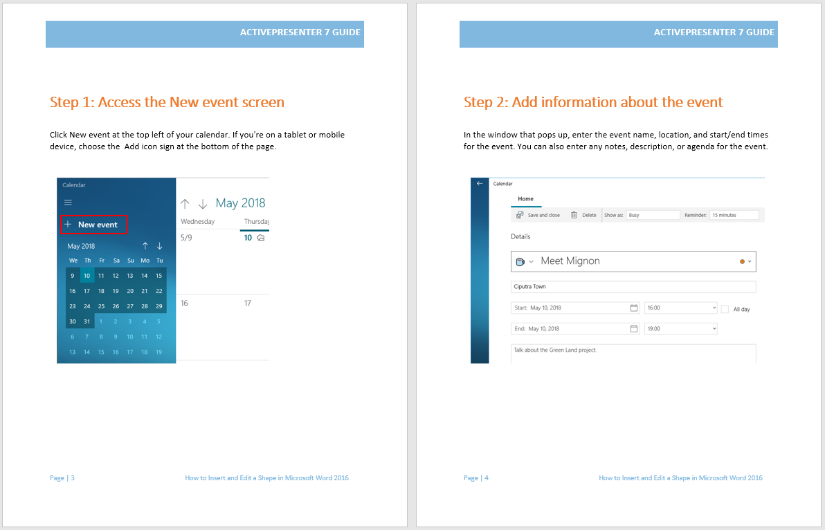 3 Simple Steps To Create An Employee Training Manual For For Training Documentation Template Word
