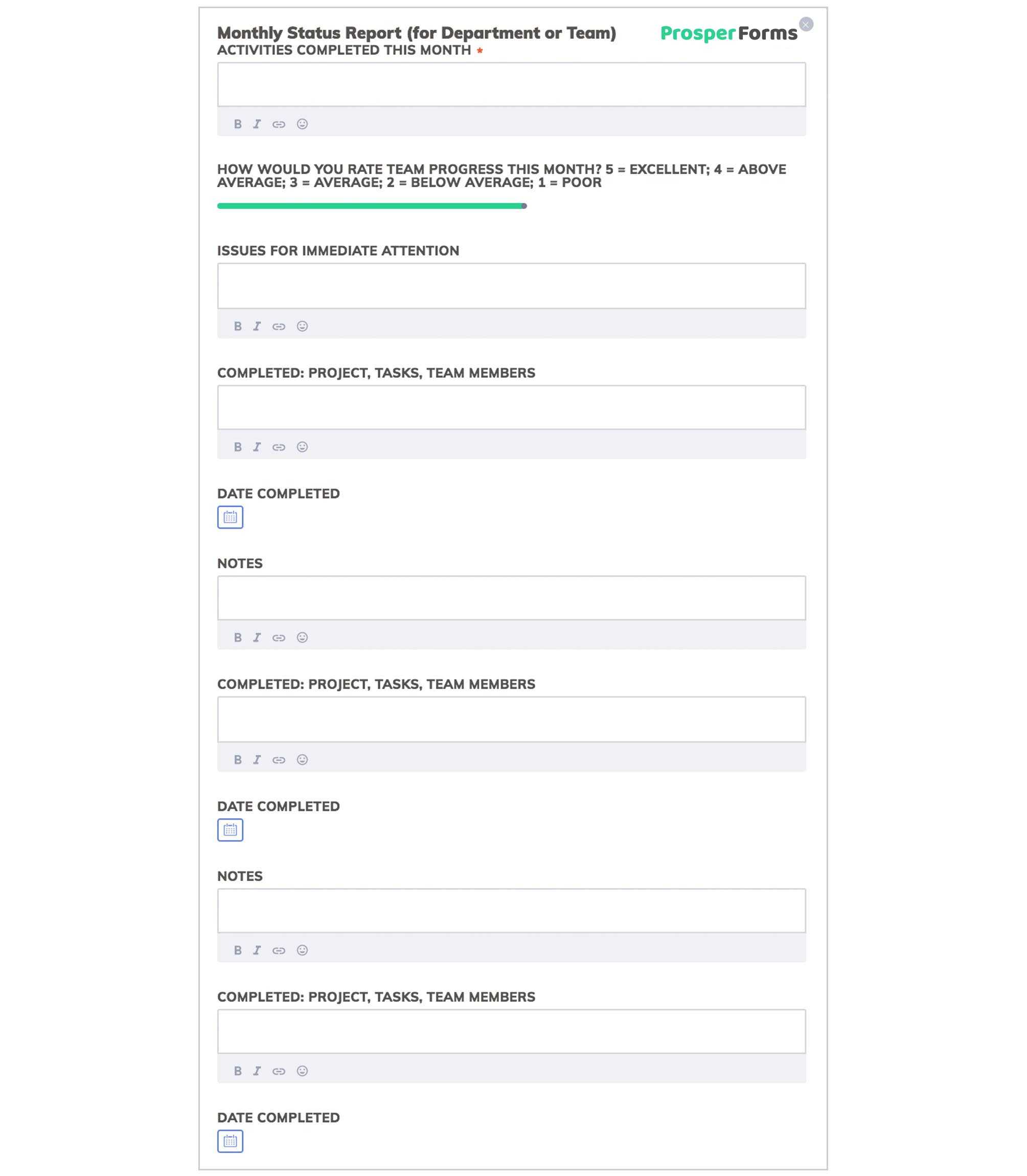 3 Smart Monthly Report Templates: How To Write And Free For Monthly Status Report Template