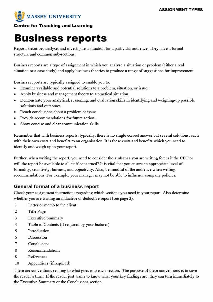 30+ Business Report Templates & Format Examples ᐅ Templatelab Pertaining To Report Writing Template Download