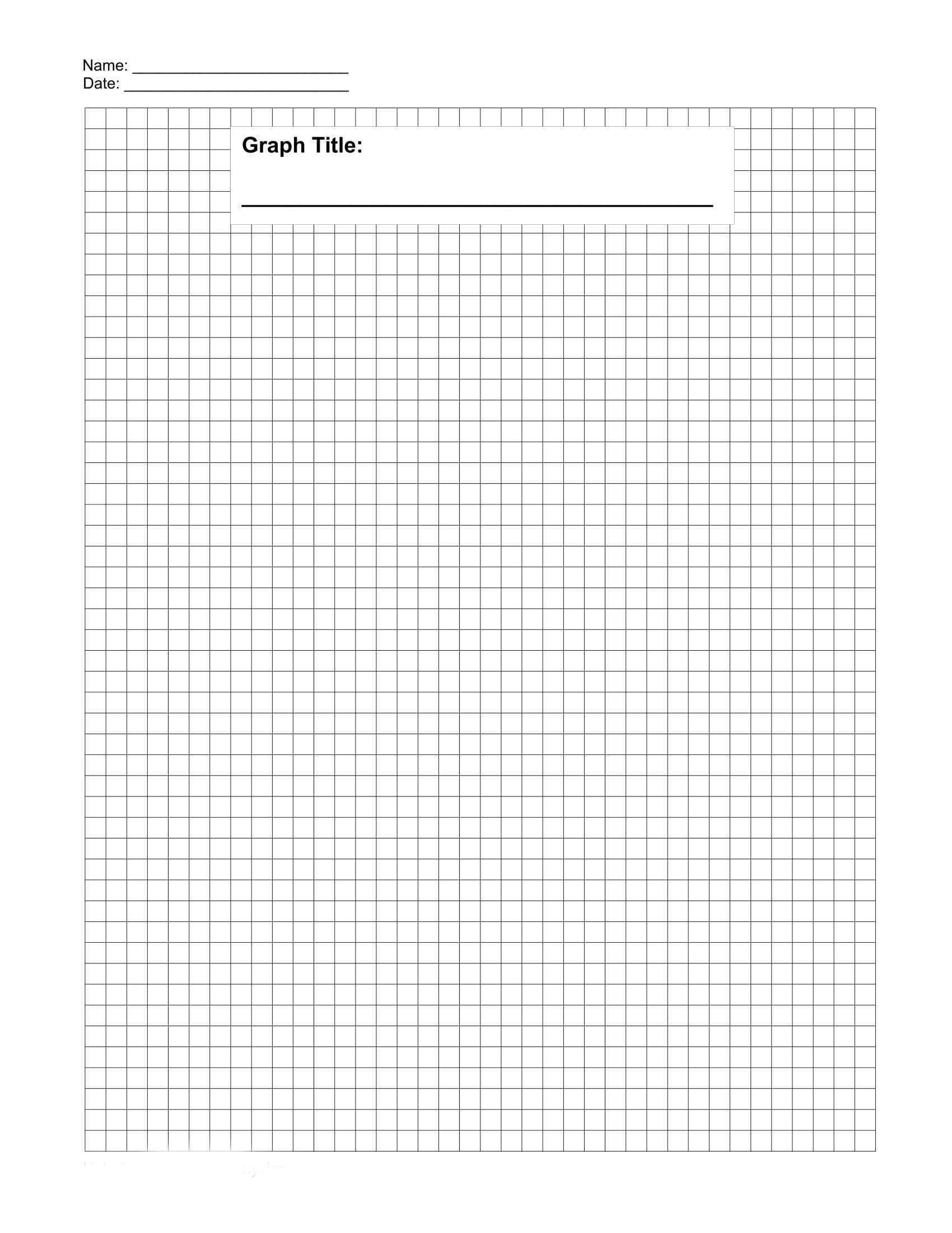 30+ Free Printable Graph Paper Templates (Word, Pdf) ᐅ Pertaining To 1 Cm Graph Paper Template Word