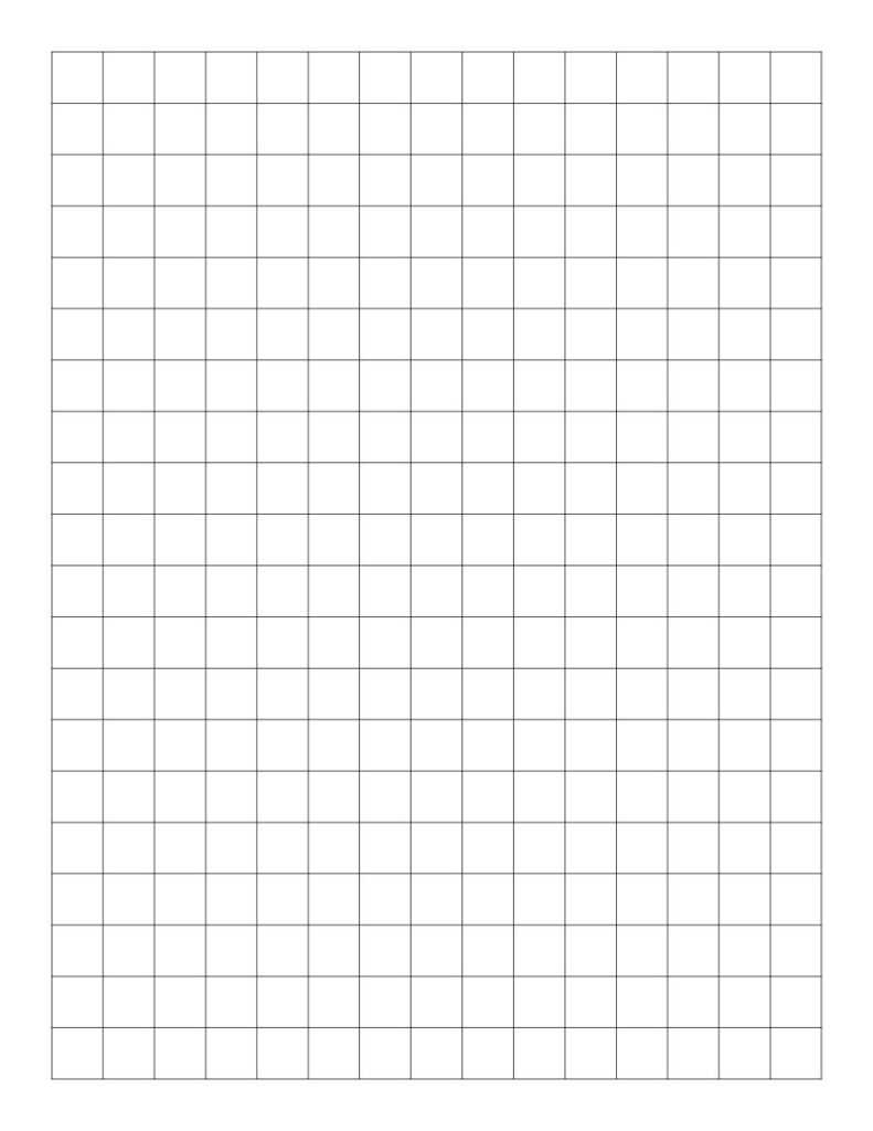 Graph Paper Template For Word Sample Design Templates