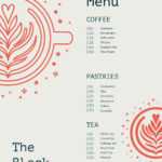 32 Free Simple Menu Templates For Restaurants, Cafes, And With Regard To Free Cafe Menu Templates For Word