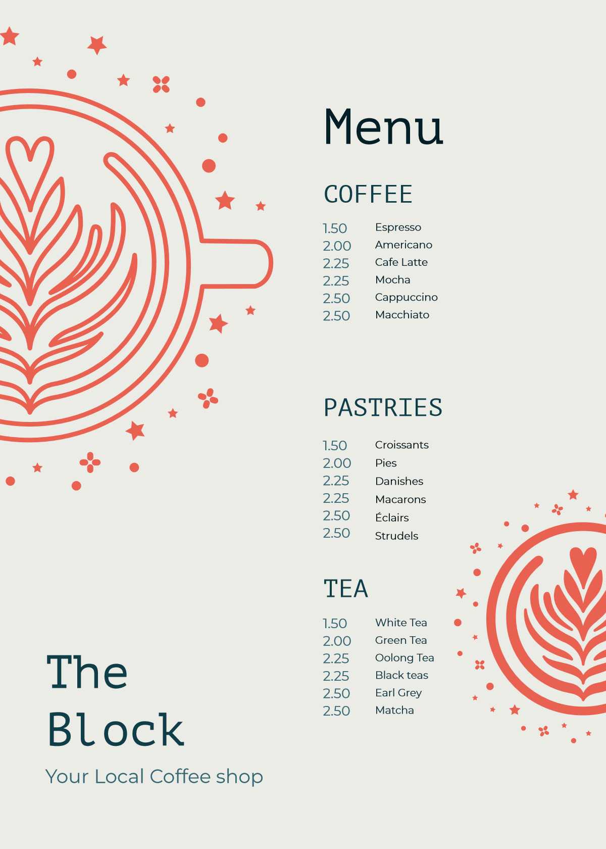 32 Free Simple Menu Templates For Restaurants, Cafes, And With Regard To Free Cafe Menu Templates For Word