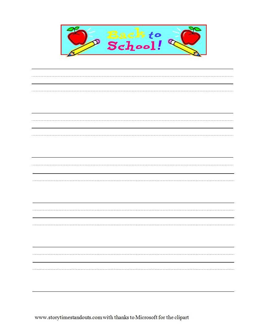32 Printable Lined Paper Templates ᐅ Templatelab Pertaining To Notebook Paper Template For Word