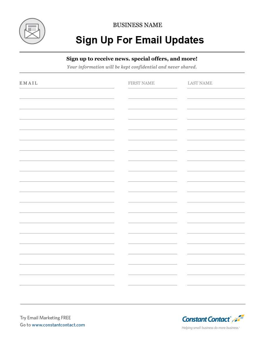 37 Free Email List Templates (Pdf, Ms Word & Excel) ᐅ In Blank Checklist Template Word