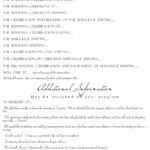 37 Printable Wedding Program Examples & Templates ᐅ Templatelab Pertaining To Free Printable Wedding Program Templates Word