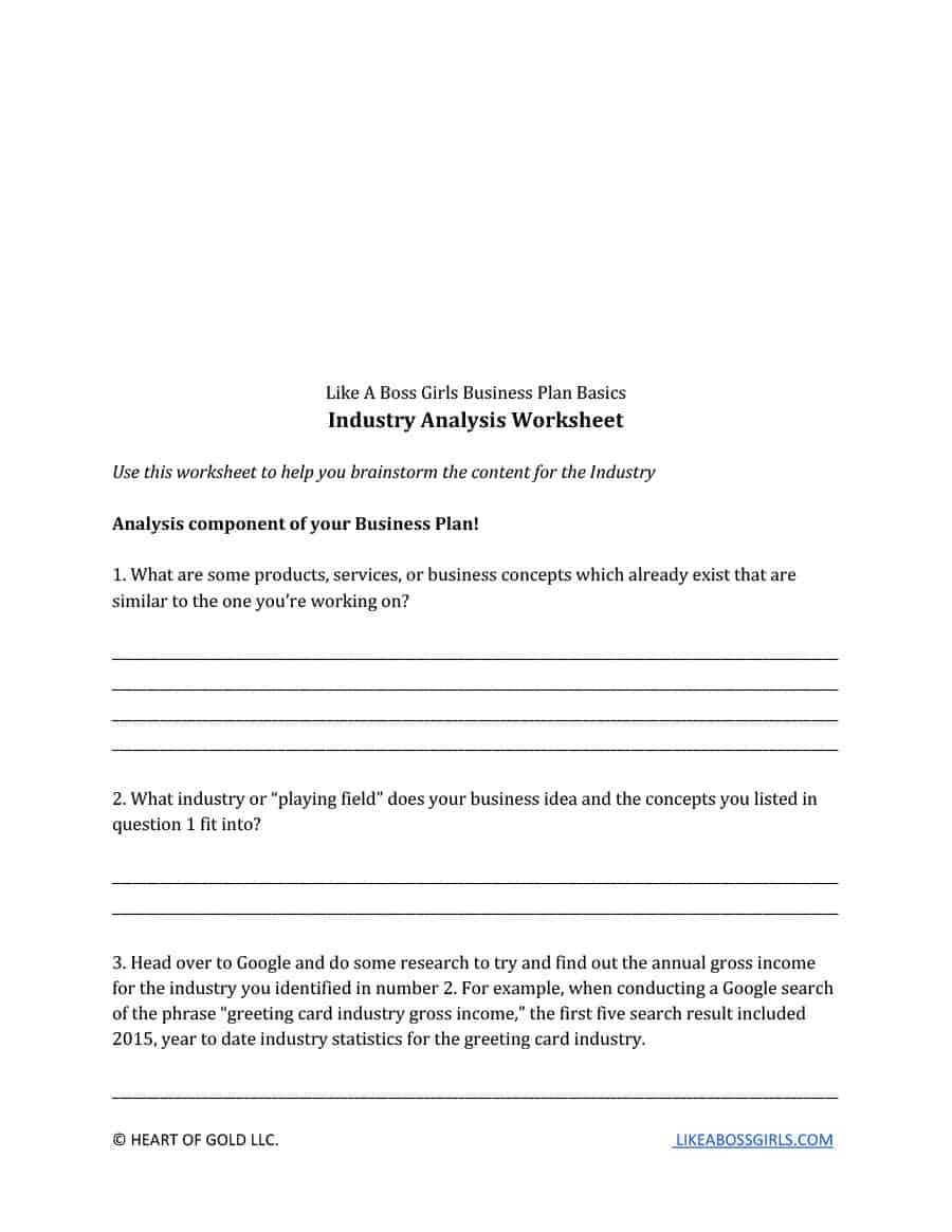 39 Free Industry Analysis Examples & Templates ᐅ Templatelab Pertaining To Industry Analysis Report Template