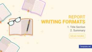 4+ Report Writing Formats - Pdf | Free &amp; Premium Templates with Report Writing Template Free