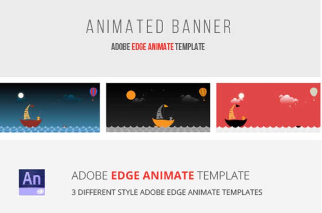 40 Awesome Edge Animate Templates With Regard To Animated Banner Templates
