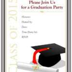 40+ Free Graduation Invitation Templates ᐅ Templatelab in Graduation Invitation Templates Microsoft Word
