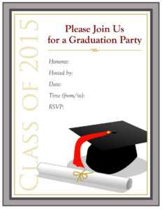 40+ Free Graduation Invitation Templates ᐅ Templatelab in Graduation Invitation Templates Microsoft Word