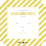 40+ Free Graduation Invitation Templates ᐅ Templatelab In Graduation Party Invitation Templates Free Word