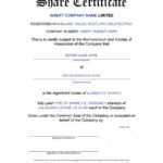 40+ Free Stock Certificate Templates (Word, Pdf) ᐅ Templatelab With Blank Share Certificate Template Free