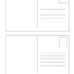 40+ Great Postcard Templates & Designs [Word + Pdf] ᐅ With Postcard Size Template Word