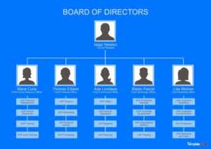 40 Organizational Chart Templates (Word, Excel, Powerpoint) pertaining to Company Organogram Template Word