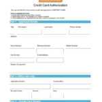 41 Credit Card Authorization Forms Templates {Ready To Use} Throughout Credit Card Authorization Form Template Word