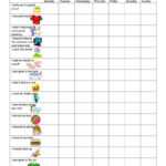 44 Printable Reward Charts For Kids (Pdf, Excel &amp; Word) intended for Reward Chart Template Word