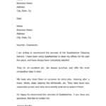 45 Awesome Business Reference Letters - Template Archive with Business Reference Template Word