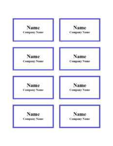 47 Free Name Tag + Badge Templates ᐅ Templatelab pertaining to Visitor Badge Template Word