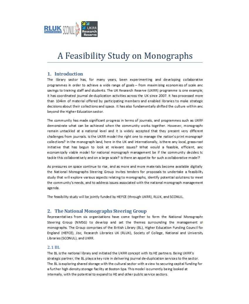 48 Feasibility Study Examples & Templates (100% Free) ᐅ Inside Technical Feasibility Report Template